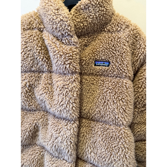 Patagonia Recycled High Pile Fleece Down Women's Jacket Size Large - Picture 3 of 11